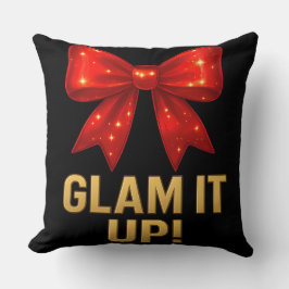 Glam It Up Sparkle Bow - Vertrouwen Energie Kussen