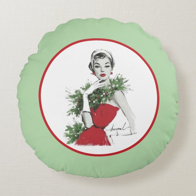 Glam Kerst Kussen (Voorkant)