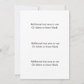 Glam Lavendel Paarse Diamond Bow Bridal Invitation Kaart (Achterkant)