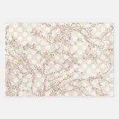 Glam Lavender Almond Blossom  Inpakpapier Vel (Voorkant 3)