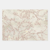 Glam Lavender Almond Blossom  Inpakpapier Vel (Voorkant 2)