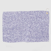 Glam Lavender Lila Paars Glitter         Golfhanddoek (Horizontaal)