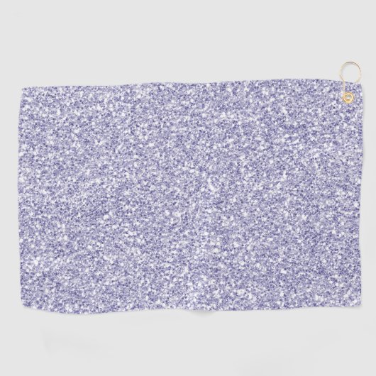 Glam Lavender Lila Paars Glitter         Golfhanddoek (Horizontaal)