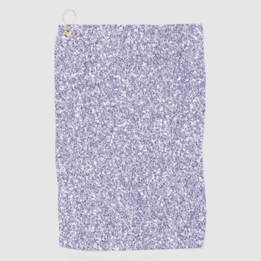 Glam Lavender Lila Paars Glitter         Golfhanddoek (Voorkant)