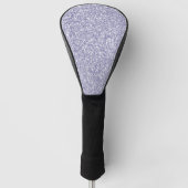 Glam Lavender Lila Paars Glitter         Golfheadcover (Voorkant)