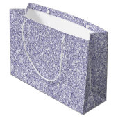 Glam Lavender Lila Paars Glitter          Groot Cadeauzakje (Achterkant Gekanteld)