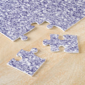 Glam Lavender Lila Paars Glitter Legpuzzel (Zijkant)