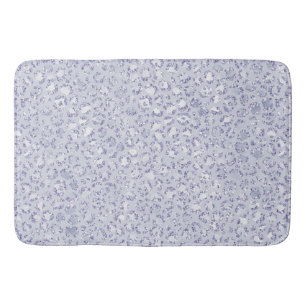 Glam Lavender Lila Paarse luipaard Afdruk Glitter  Badmat