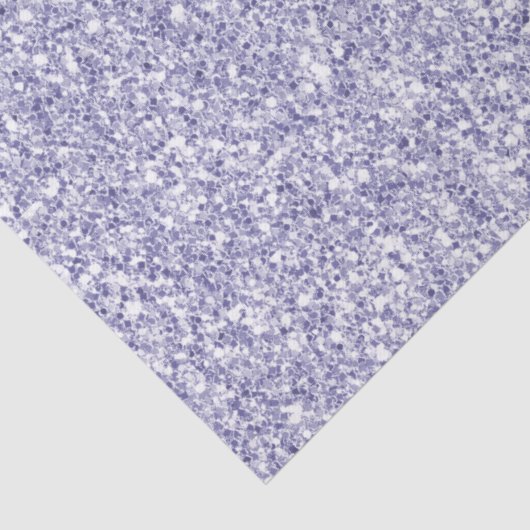 Glam Lavender Lilac Purple Glitter Tissuepapier (Detail)