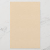 Glam LEER BEIGE WIMPER SALON SERVICE LIJST Flyer (Achterkant)