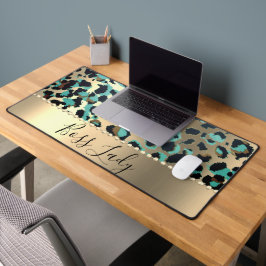 Glam Leopard Boss Lady Bureaumat