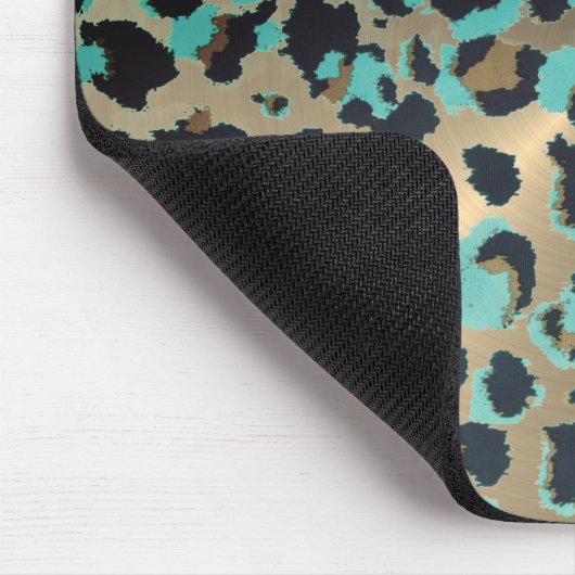 "Glam Leopard Boss Lady Muismat (Hoek)