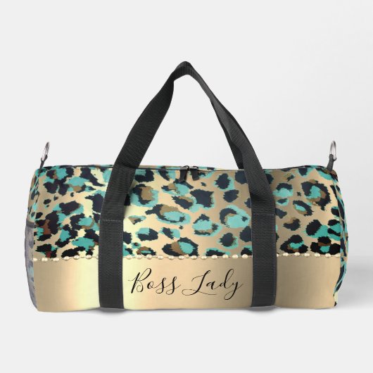 Glam Leopard Boss Lady Plunjezak (Achterkant)