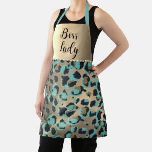 "Glam Leopard Boss Lady Schort