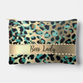 Glam Leopard Print Boss Lady Etui (Voorkant)
