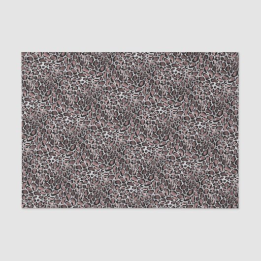 Glam Leopard Print Tissuepapier (Voorkant)