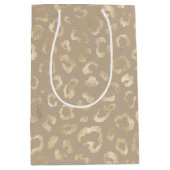 Glam Leopard Spot Pattern Safari Gold ID111154 Medium Cadeauzakje