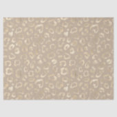 Glam Leopard Spot Pattern Safari Gold ID111154 Tissuepapier (Voorkant)