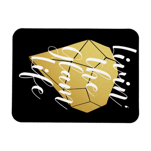 Glam Life Gem Magneet (Horizontaal)