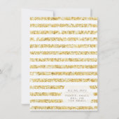  Glam Lingerie Douche uitnodigen Kaart (Achterkant)