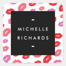 Glam Lip Print Sticker