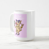 Glam Llama - Fabulous van hoofd tot hoef Koffiemok (Voorkant links)