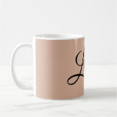 Glam Luipaard Hart Liefde Design Koffiemok (Links)
