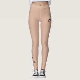 Glam Luipaard Hart Liefde Design Leggings