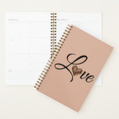 Glam Luipaard Hart Liefde Design Planner (Display)