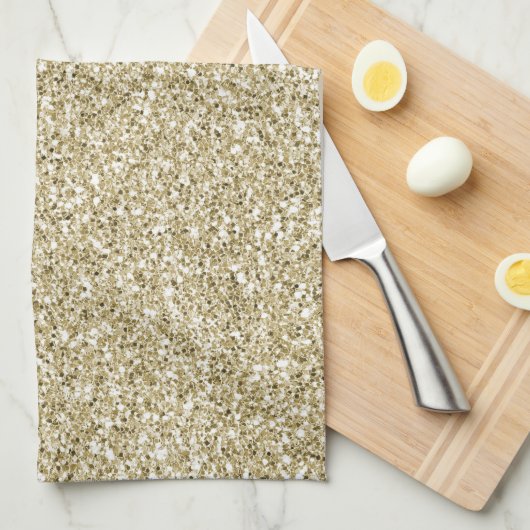 Glam Luxe Glitter       Theedoek (Quarter Fold)