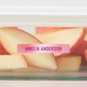 Glam Luxury Roos Gold Waterproof Naam Labels (Aangebracht)