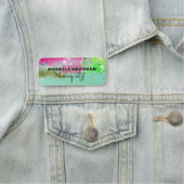 Glam Luxury Trendy Modern Artistic Professional Naamplaatje (In situ)