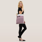 Glam-Ma Dictionary Definition Flowers Lijst Design Tote Bag (Op model)