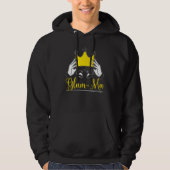 Glam ma Grandma Grandparent Grandmother Granny Hoodie (Voorkant)