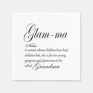 GLAM MA oma-definitie Servet