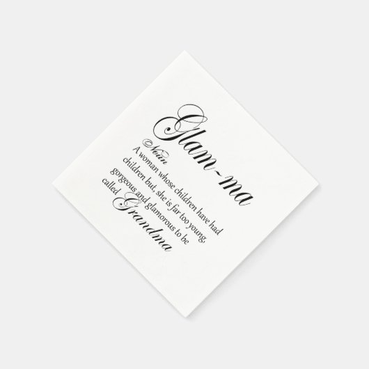 GLAM MA oma-definitie Servet (Hoek)