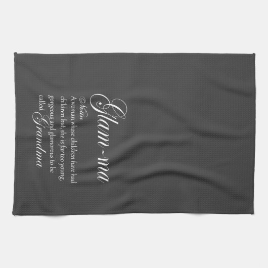 GLAM MA oma-definitie Theedoek (Horizontaal)