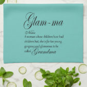 GLAM MA oma-definitie Theedoek (Gevouwen)