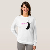 Glam-Ma Proud New Grandmoeder Chic Glamoureus T-shirt (Voorkant volledig)