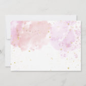 Glam Make-up Verjaardagsfeestje Spa Party Foto Kaart (Achterkant)