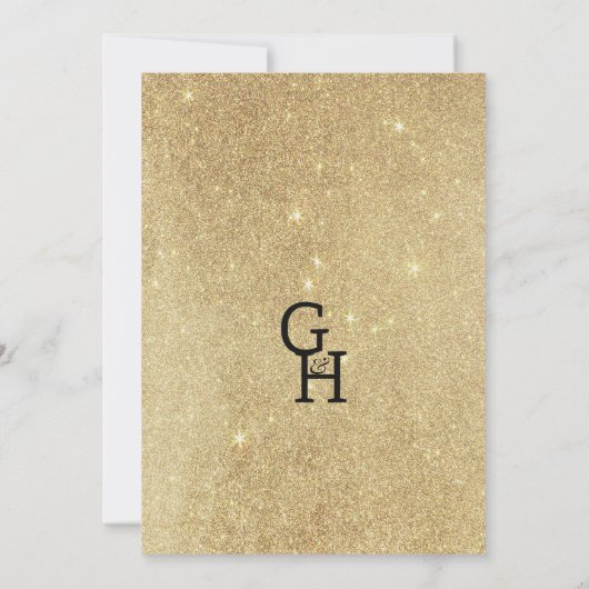 Glam mauve groen goud glitter druppels Save the Da Kaart (Achterkant)