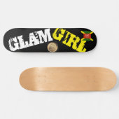 GLAM MEISJE Skateboard (Horizontaal)