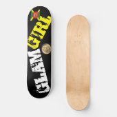 GLAM MEISJE Skateboard (Voorkant)