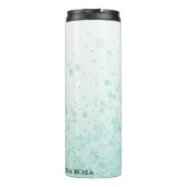 *~* Glam Mermaid Glitter Girly Zee Thermosbeker (Achterkant)