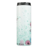 *~* Glam Mermaid Glitter Zee Horse Thermosbeker (Achterkant)