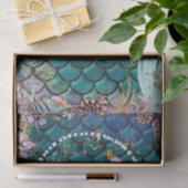 Glam Mermaid is 'n jongen Baby shower-feest Tissuepapier (Geschenk)