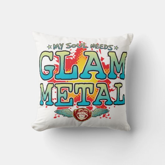 Glam Metal Soul Cushion Kussen (Voorkant)