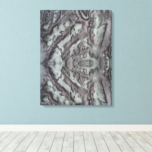 Glam Metal Stretched Canvas Print (Insitu (Houten vloer))