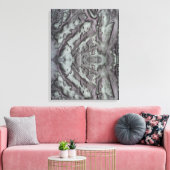 Glam Metal Stretched Canvas Print (Insitu (Woonkamer))