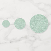 Glam Mint Glitter Confetti (Achterkanten)